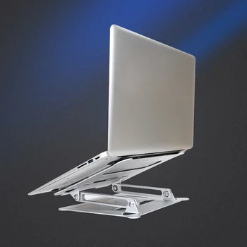 Подставка для ноутбука из алюминиевого сплава, настольная приподнятая подставка Для рассеивания тепла, Подъемная подставка для ноутбука, стол для ноутбука